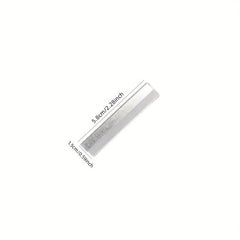 10pcs Spare Blades For Eyebrow Hair Razor - Thin & Thick Hair Cutting
