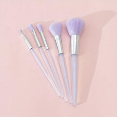 5Pcs Mermaid Makeup Brush Set for Face Eye Cosmetic Tools