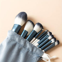 11 Pcs Makeup Brush Set Soft Hair Eye Shadow Blush for Daily Makeup
