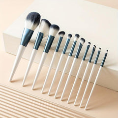 11 Pcs Makeup Brush Set Soft Hair Eye Shadow Blush for Daily Makeup