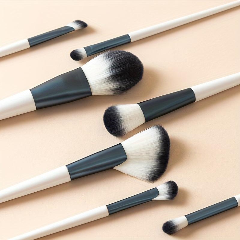 11 Pcs Makeup Brush Set Soft Hair Eye Shadow Blush for Daily Makeup