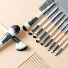 11 Pcs Makeup Brush Set Soft Hair Eye Shadow Blush for Daily Makeup