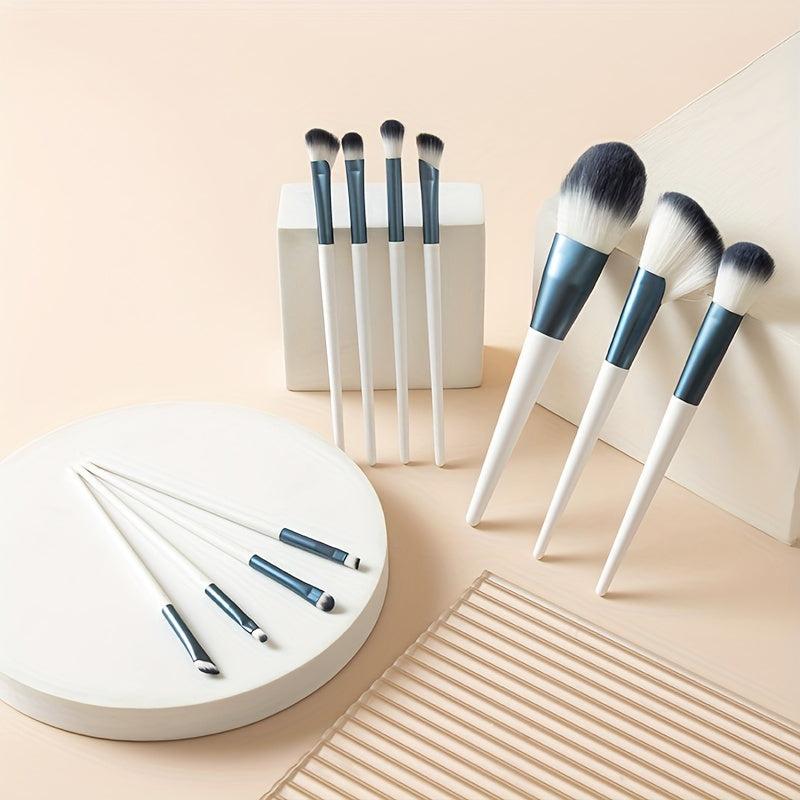 11 Pcs Makeup Brush Set Soft Hair Eye Shadow Blush for Daily Makeup