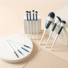 11 Pcs Makeup Brush Set Soft Hair Eye Shadow Blush for Daily Makeup