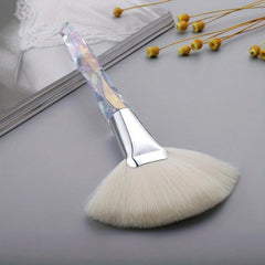 Fan Makeup Brush Highlighting Blush Bronzer Cheekbones Brush