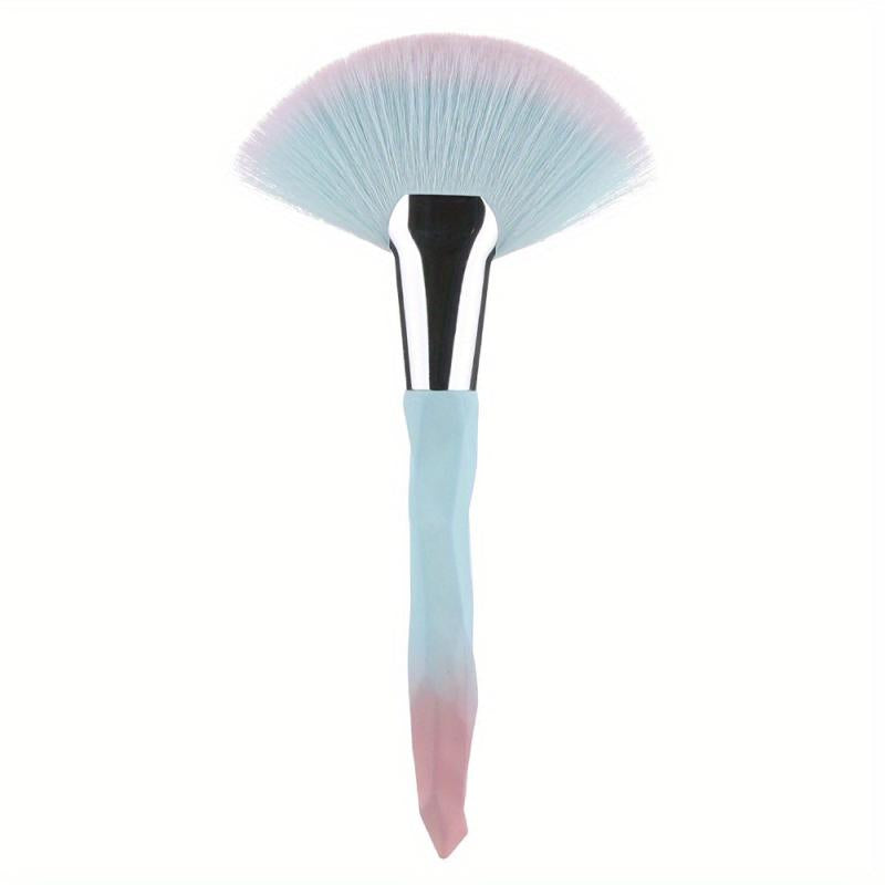Fan Makeup Brush Highlighting Blush Bronzer Cheekbones Brush