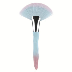 Fan Makeup Brush Highlighting Blush Bronzer Cheekbones Brush