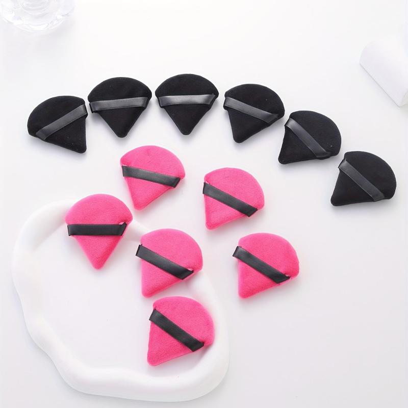 12pcs Triangle Makeup Puff Loose Powder Soft Sponge