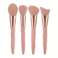 15pcs Pink Makeup Brush Set - Professional Tools