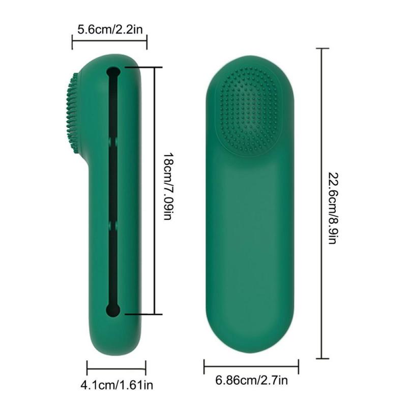Large Magnetic Travel Brush Holder Anti-fall Silicone Organizer
