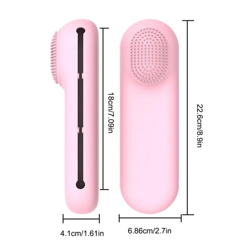 Large Magnetic Travel Brush Holder Anti-fall Silicone Organizer