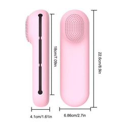 Large Magnetic Travel Brush Holder Anti-fall Silicone Organizer