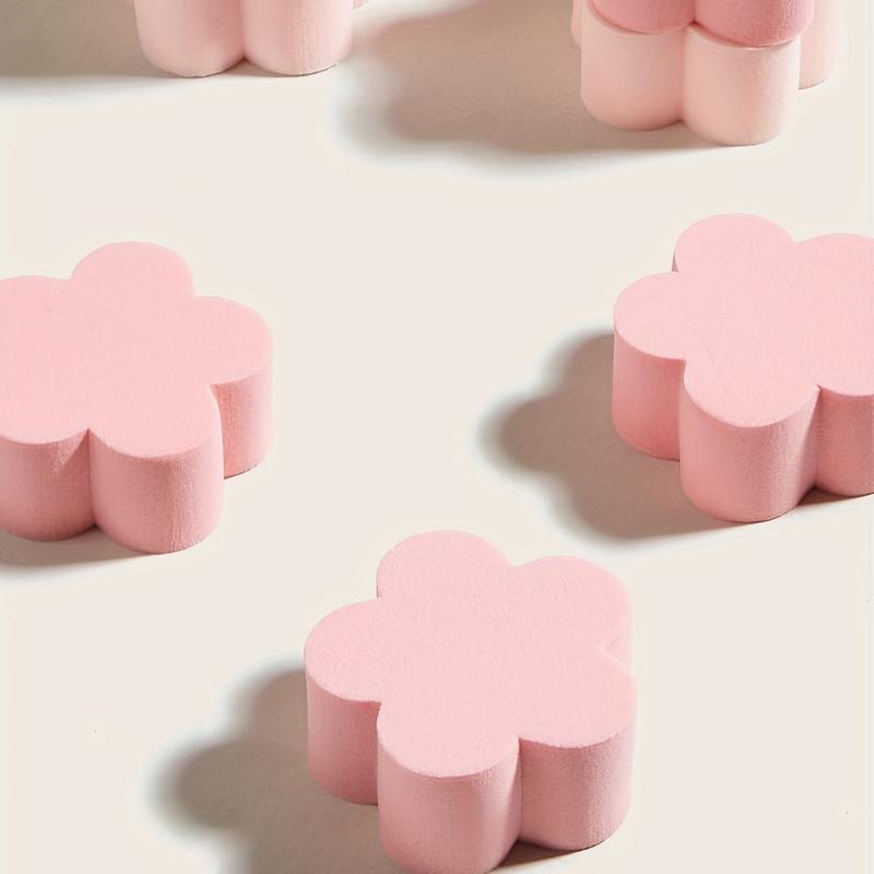 10pcs Flower Makeup Sponge Set Portable Powder Puff for Women