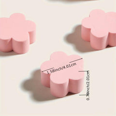 10pcs Flower Makeup Sponge Set Portable Powder Puff for Women