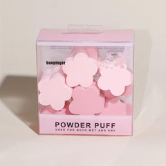 10pcs Flower Makeup Sponge Set Portable Powder Puff for Women
