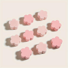 10pcs Flower Makeup Sponge Set Portable Powder Puff for Women