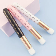 6pcs Lash Shampoo Brushes Eyelash Extension Nose Pore Blackhead Facial Cleaning
