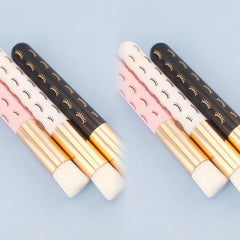 6pcs Lash Shampoo Brushes Eyelash Extension Nose Pore Blackhead Facial Cleaning