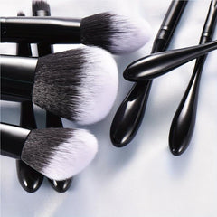 8pc Baseball Bat Makeup Brush Kit Soft Bristles Blush Powder Eyeshadow Cosmetic