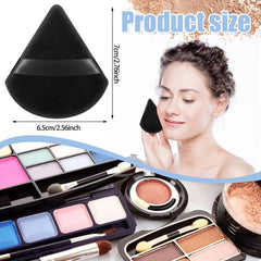 6 Soft Triangle Makeup Puff for Contouring Under Eyes Beauty Tools