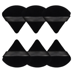6 Soft Triangle Makeup Puff for Contouring Under Eyes Beauty Tools