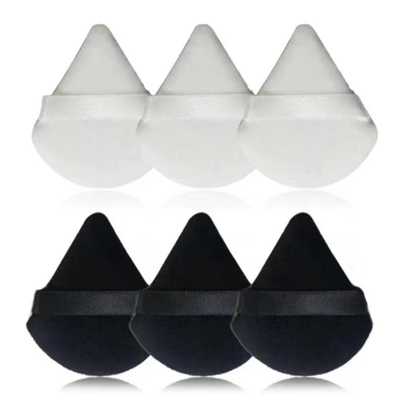 6 Soft Triangle Makeup Puff for Contouring Under Eyes Beauty Tools