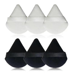 6 Soft Triangle Makeup Puff for Contouring Under Eyes Beauty Tools
