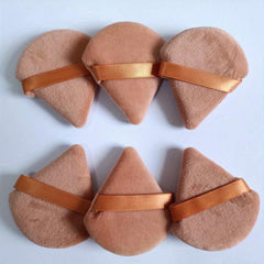 6 Soft Triangle Makeup Puff for Contouring Under Eyes Beauty Tools