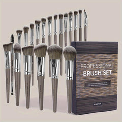 20pcs Synthetic Makeup Brush Set with Box