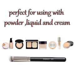 ENERGY Mini Concealer Brush Kabuki for Under Eye Coverage
