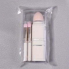 8pcs Portable Makeup Brush Set - Powder Eyeshadow Concealer Blush Lip Brushes
