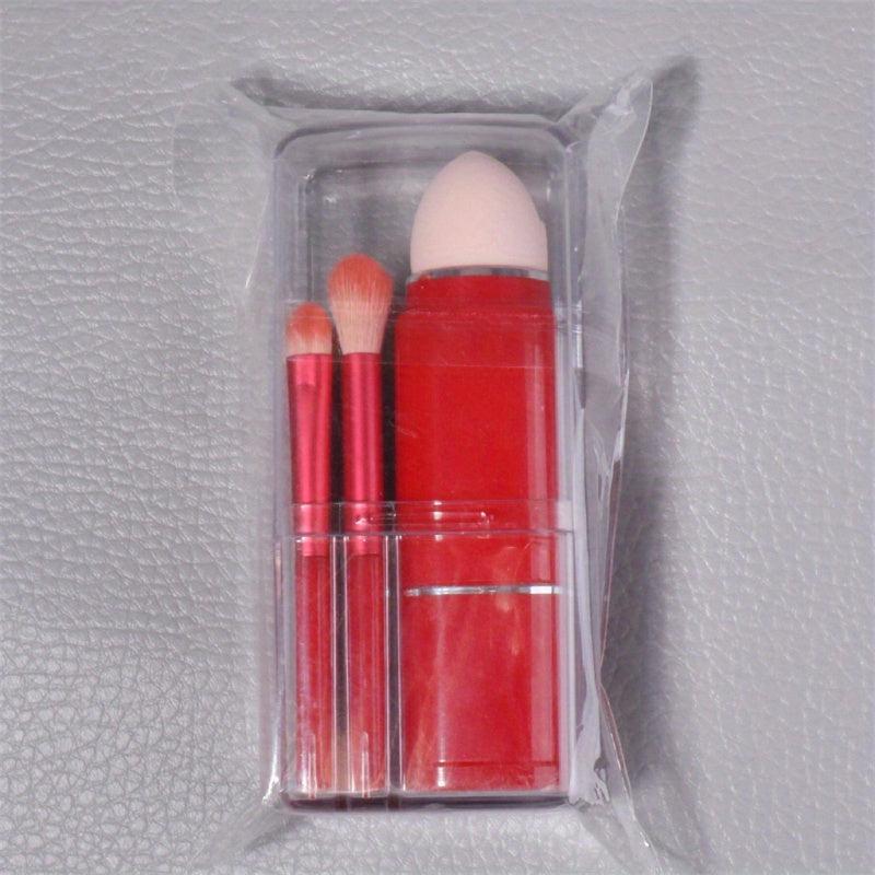 8pcs Portable Makeup Brush Set - Powder Eyeshadow Concealer Blush Lip Brushes