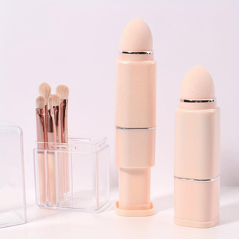 8pcs Portable Makeup Brush Set - Powder Eyeshadow Concealer Blush Lip Brushes