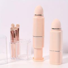 8pcs Portable Makeup Brush Set - Powder Eyeshadow Concealer Blush Lip Brushes