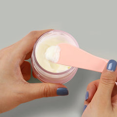 Soft Double Headed Silicone Facial Mask Brush for Skin Care