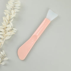 Soft Double Headed Silicone Facial Mask Brush for Skin Care