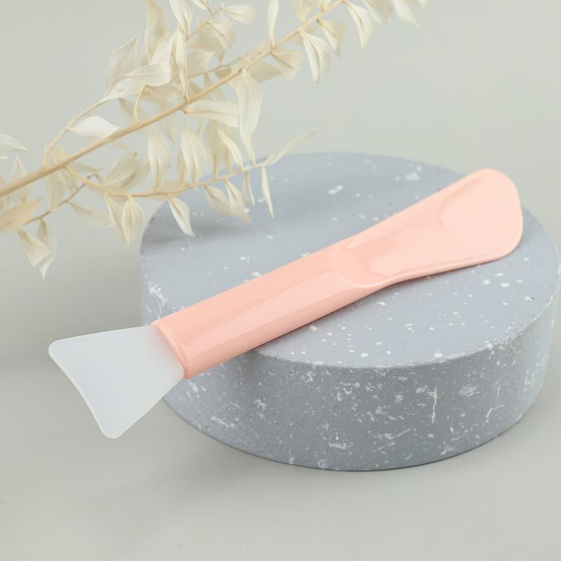 Soft Double Headed Silicone Facial Mask Brush for Skin Care