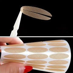 Round Shaped Double Eyelid Stickers And Tools Eye Lift Tape