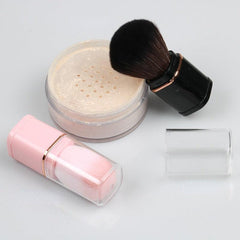 Retractable Kabuki Makeup Brush Travel Face Blush Brush