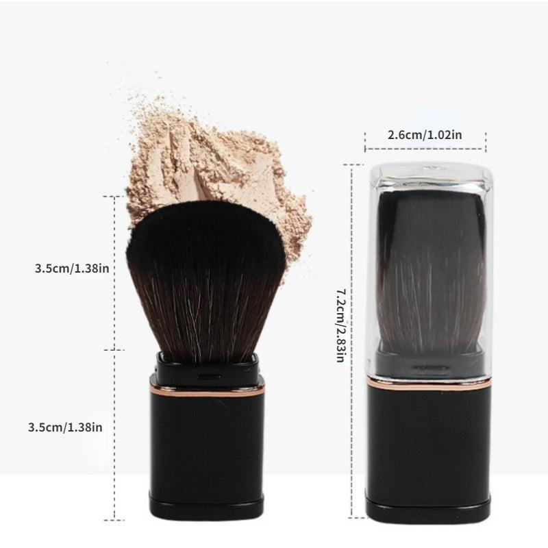 Retractable Kabuki Makeup Brush Travel Face Blush Brush