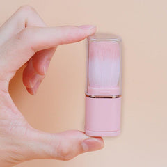 Retractable Kabuki Makeup Brush Travel Face Blush Brush