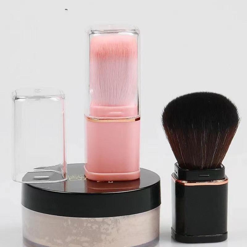 Retractable Kabuki Makeup Brush Travel Face Blush Brush