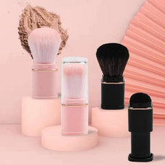 Retractable Kabuki Makeup Brush Travel Face Blush Brush
