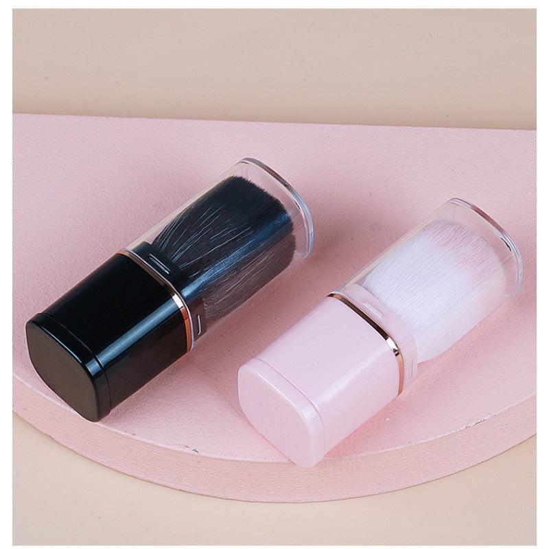 Retractable Kabuki Makeup Brush Travel Face Blush Brush