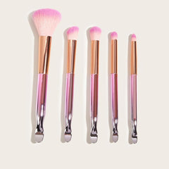 5pcs Makeup Brushes Synthetic Foundation Eye Shadows Eyeliner Brushes