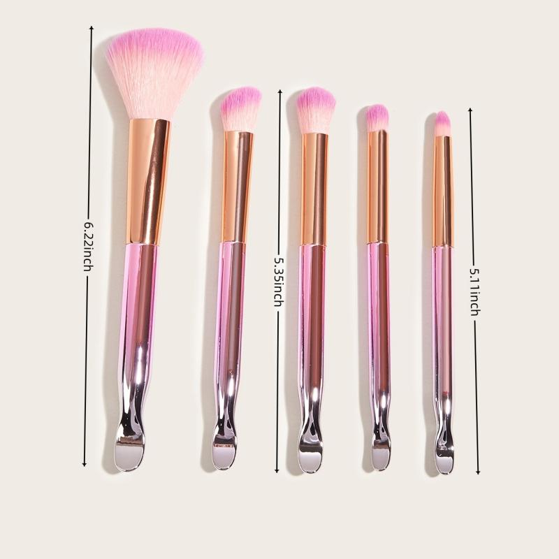 5pcs Makeup Brushes Synthetic Foundation Eye Shadows Eyeliner Brushes
