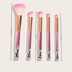 5pcs Makeup Brushes Synthetic Foundation Eye Shadows Eyeliner Brushes