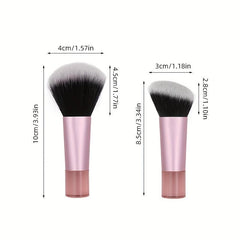 Travel-sized Makeup Brush for Blush Bronzer & Powder - Vegan