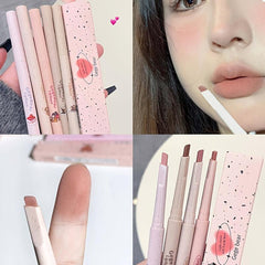 Water Resistant Lip Liner Jojoba Vitamin E Creamy Rose Slide Pen