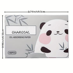 Bamboo Charcoal Absorbent Paper Towel 100 Ct